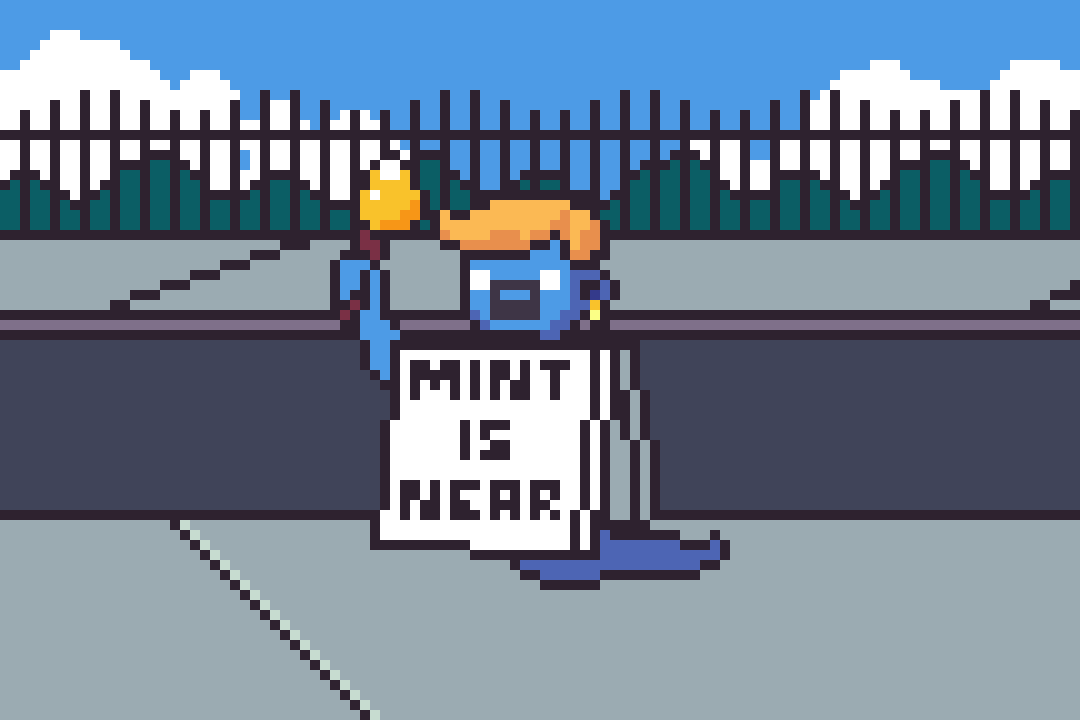 Mint is near!